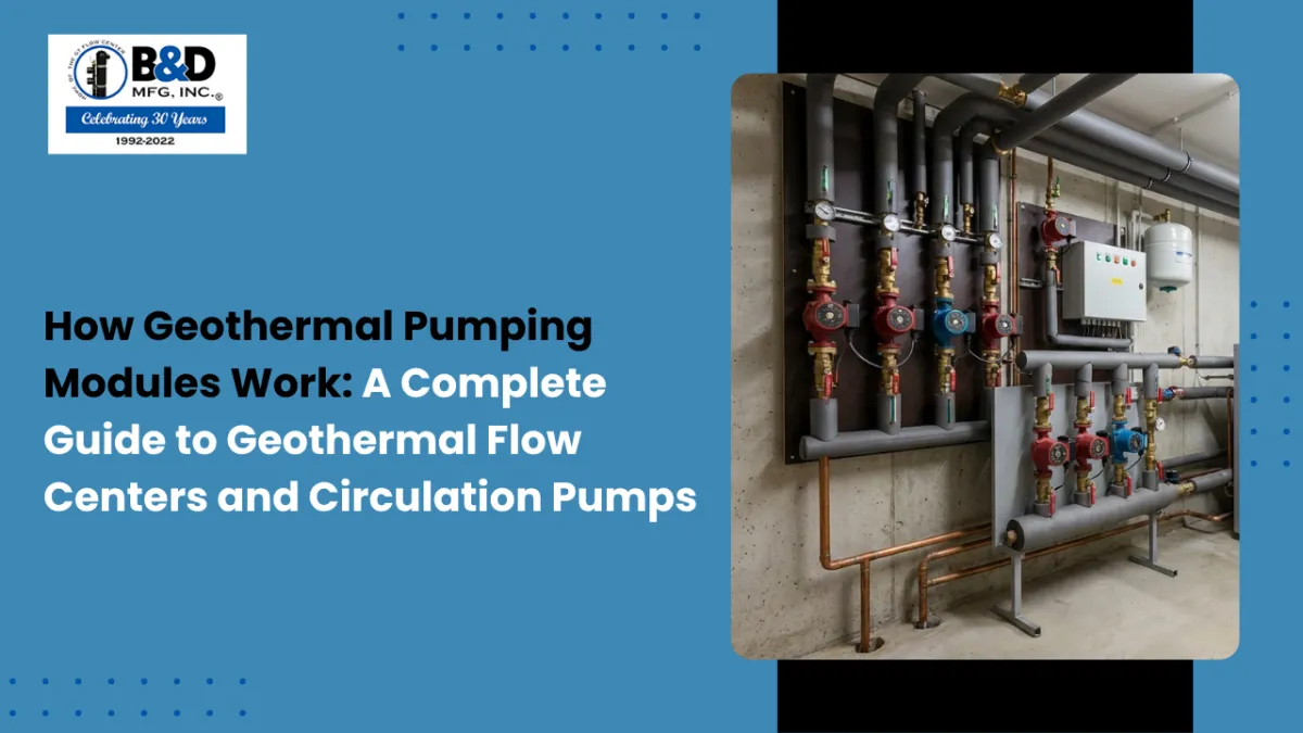 Geothermal Pumping Modules Work