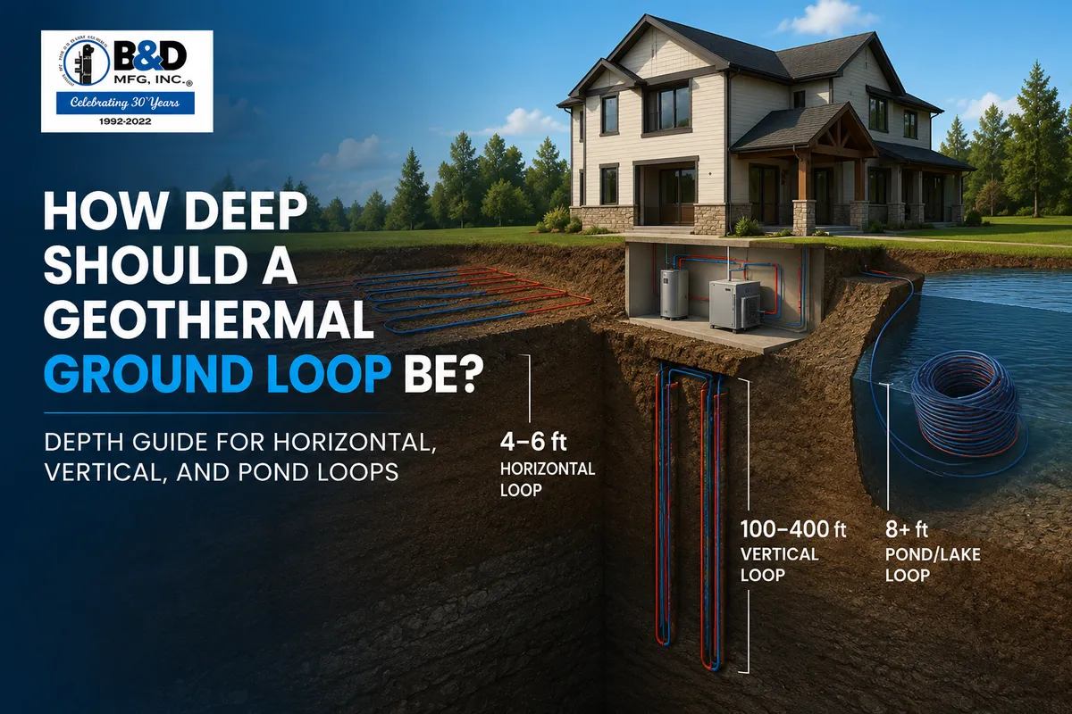 How Deep Should a Geothermal Ground Loop Be?