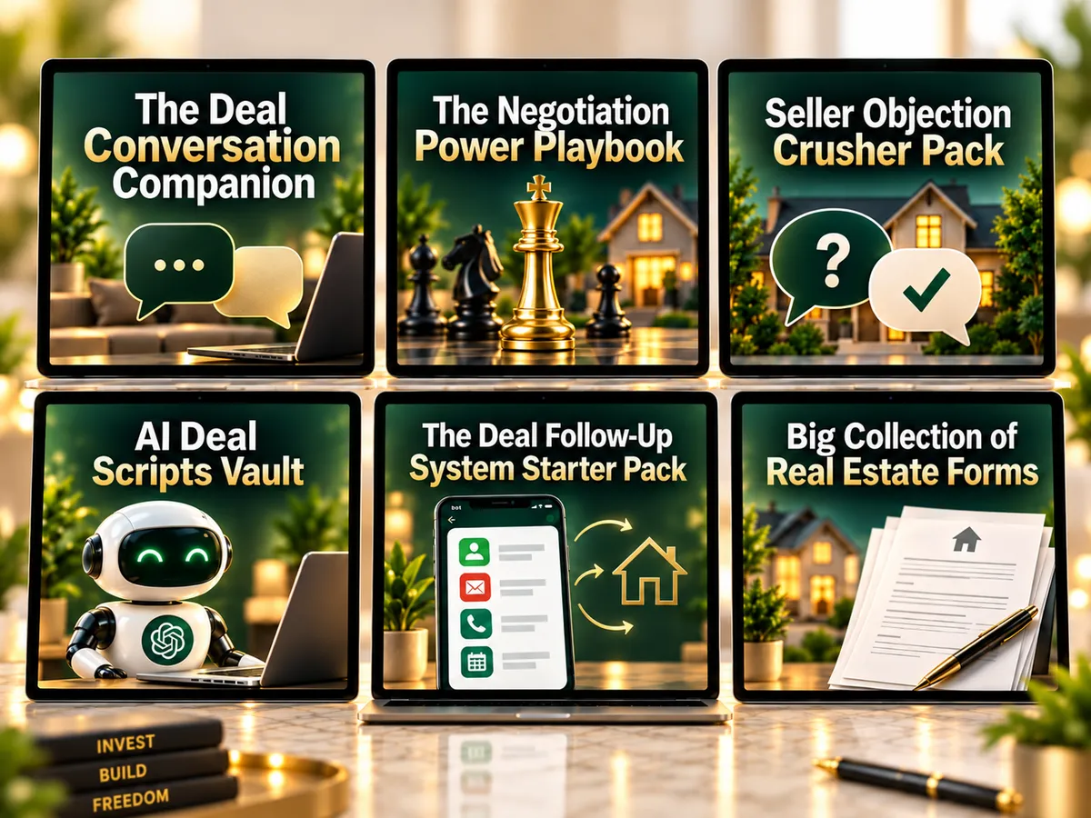 Know What to Say to Sellers Bundle Cover
