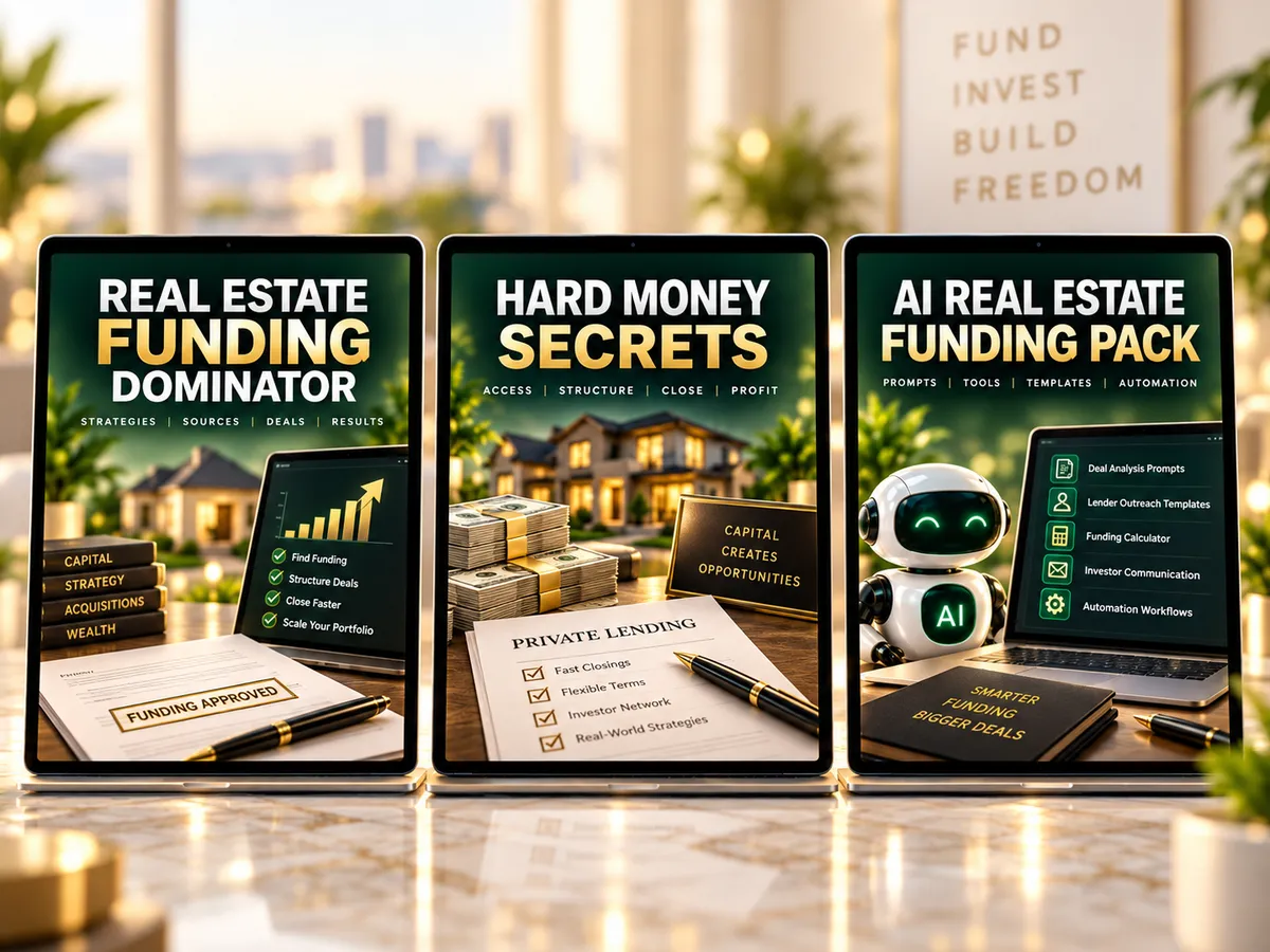 Find a Way to Fund the Deal Bundle Cover