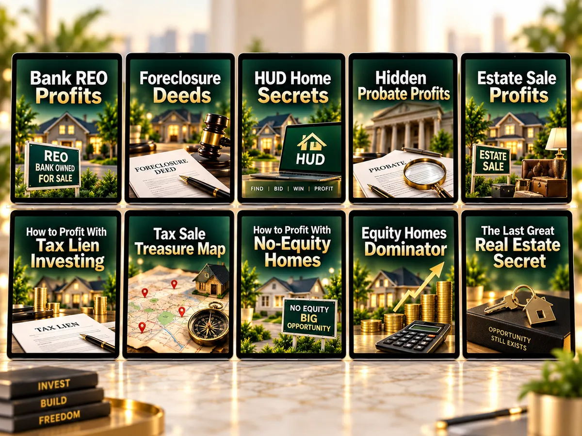 Find the Deals Other Investors Miss Bundle Cover