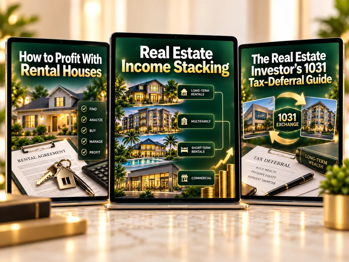 Build a Real Estate Cash Flow Plan Bundle Cover