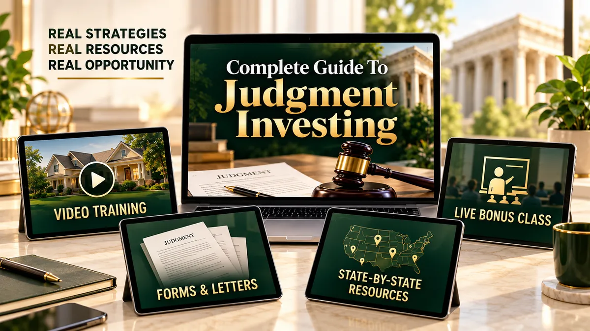 Complete Guide To Judgment Investing course product cover
