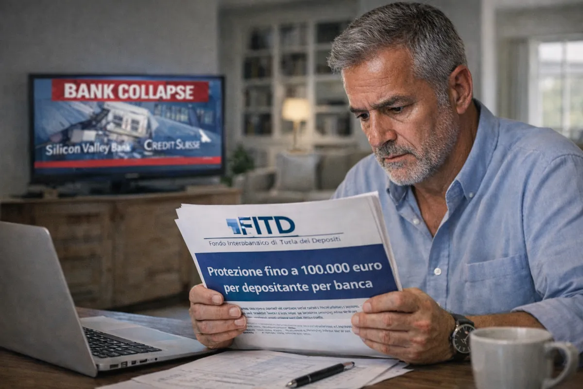 Depositi Oltre 100k€: Qual è il Rischio Bancario Reale?