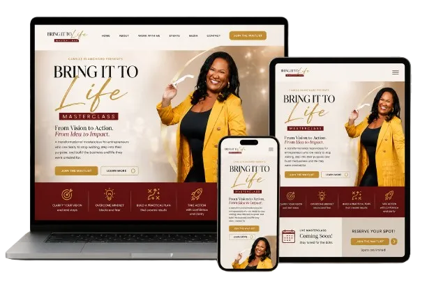Bring It to Life Masterclass Event Image