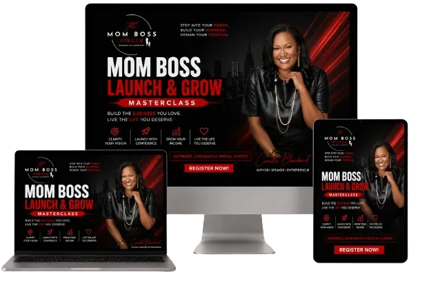 Mom Boss Launch & Grow Masterclass Event Image