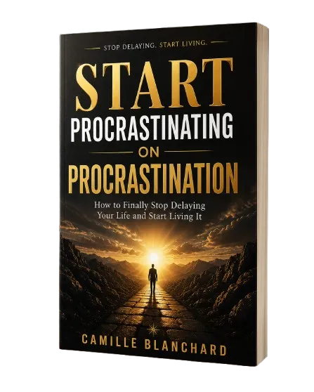 3D mockup of the book Start Procrastinating on Procrastination