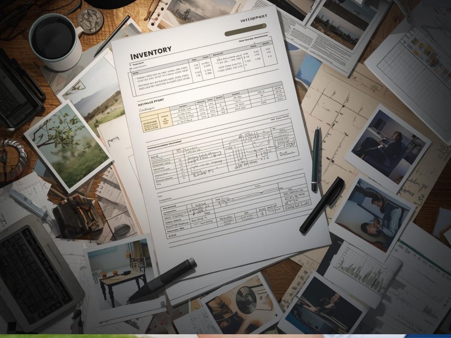 Detailed property inventory documentation with photographs for rental property in Essex