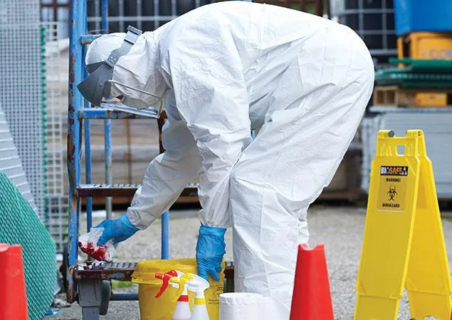 biohazard Cleaning safe removal hazardous material