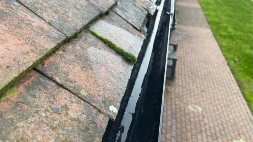after gutter cleaning Tiptree