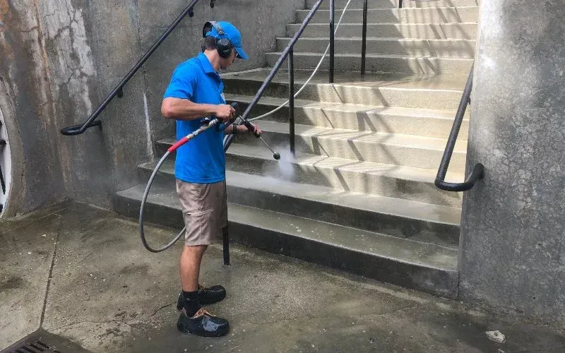 pressure washing jet wash