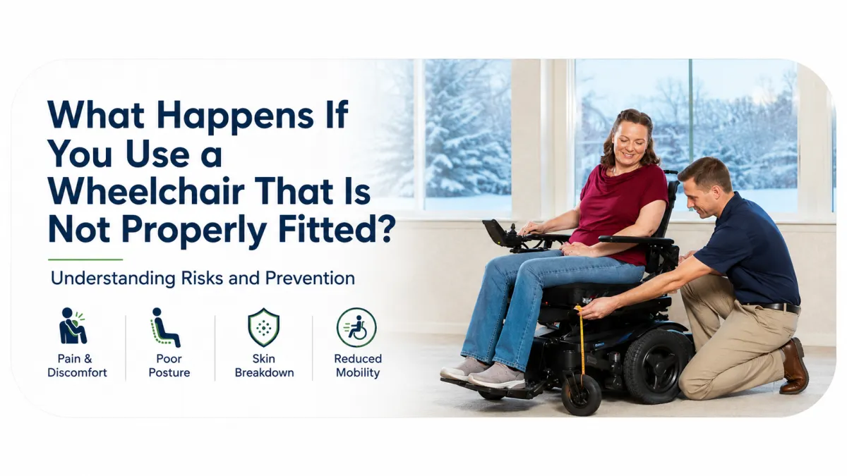 Risks of Using a Poorly Fitted Wheelchair Explained
