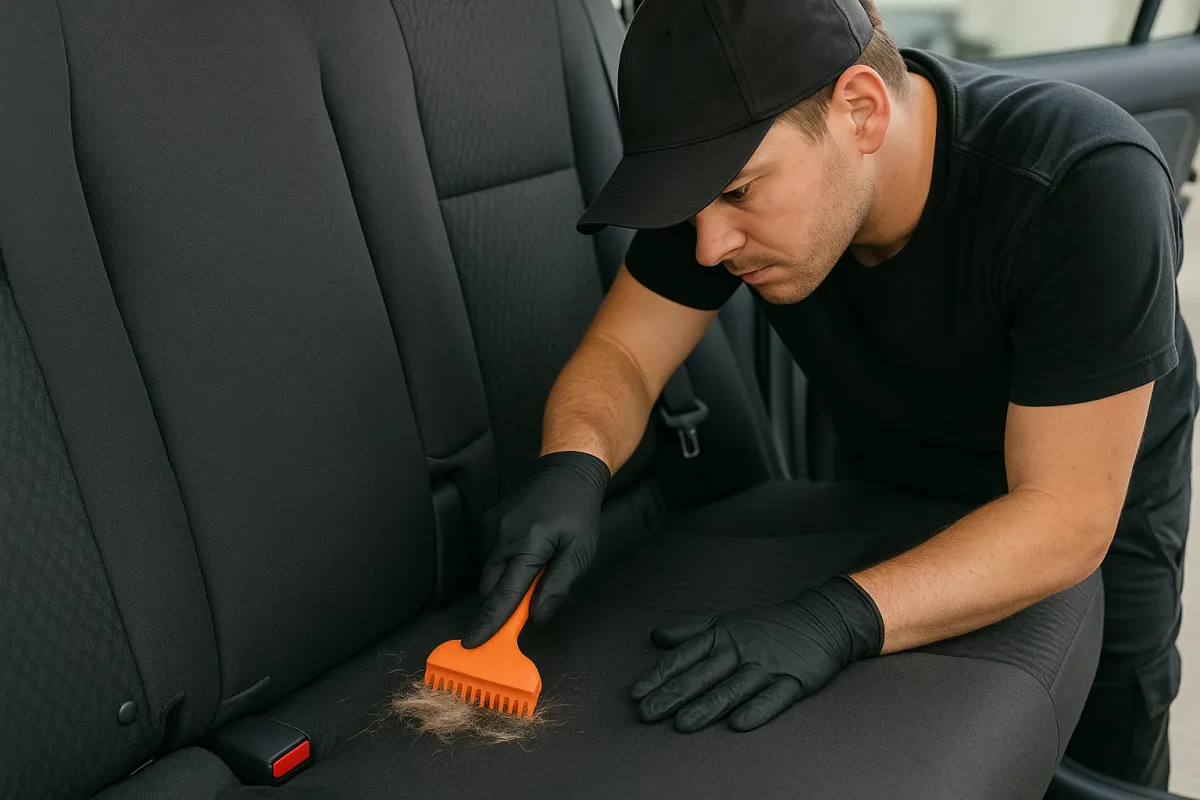 Full detail with steam cleaning - local mobile service