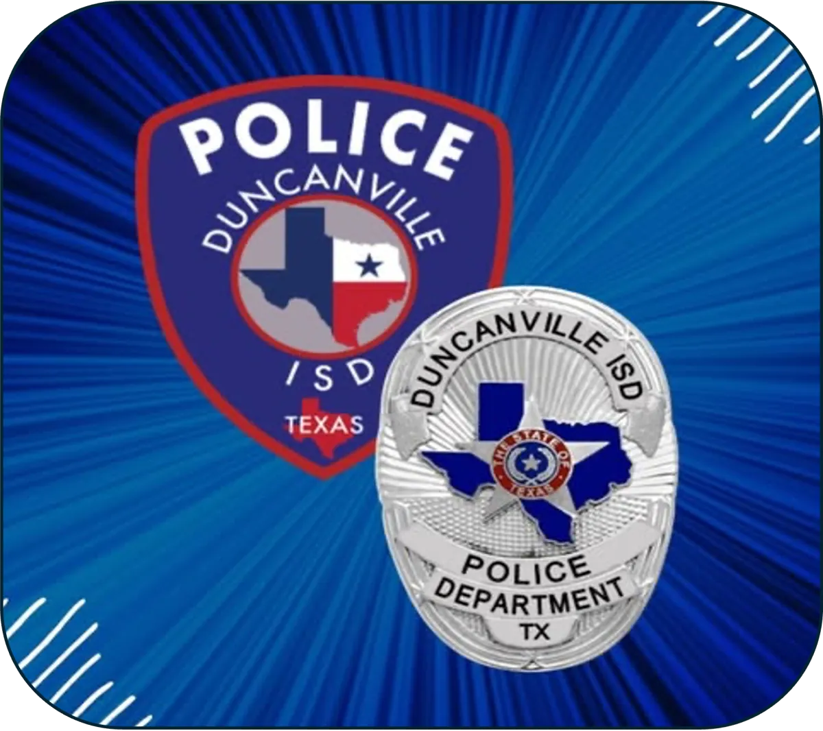 Duncanville ISD PD Patch and Badge