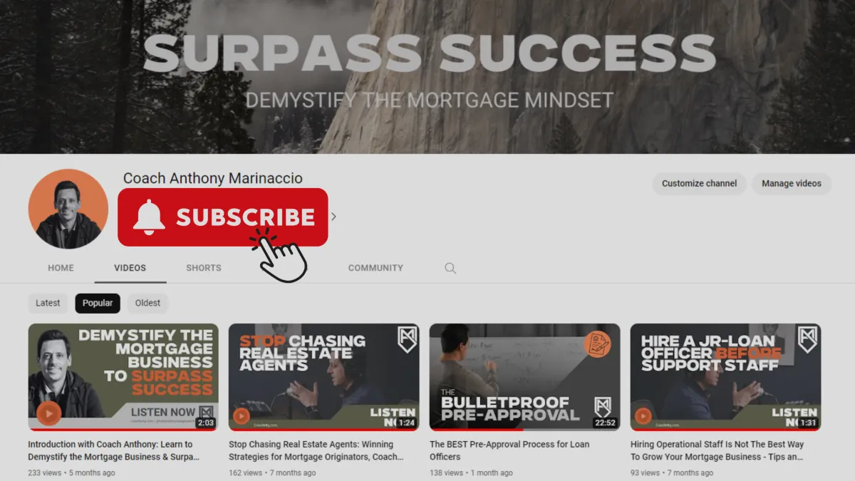 Best Mortgage Coaching Company