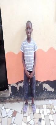 African boy looking for sponsorship