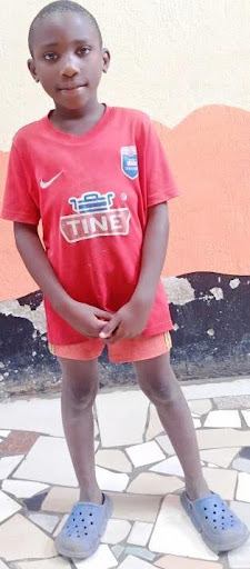 African boy looking for sponsorship