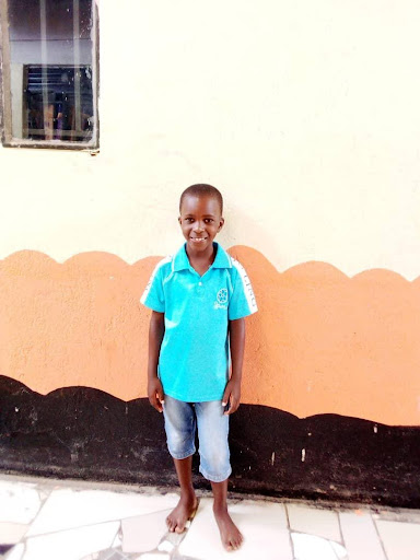 African boy looking for sponsorship