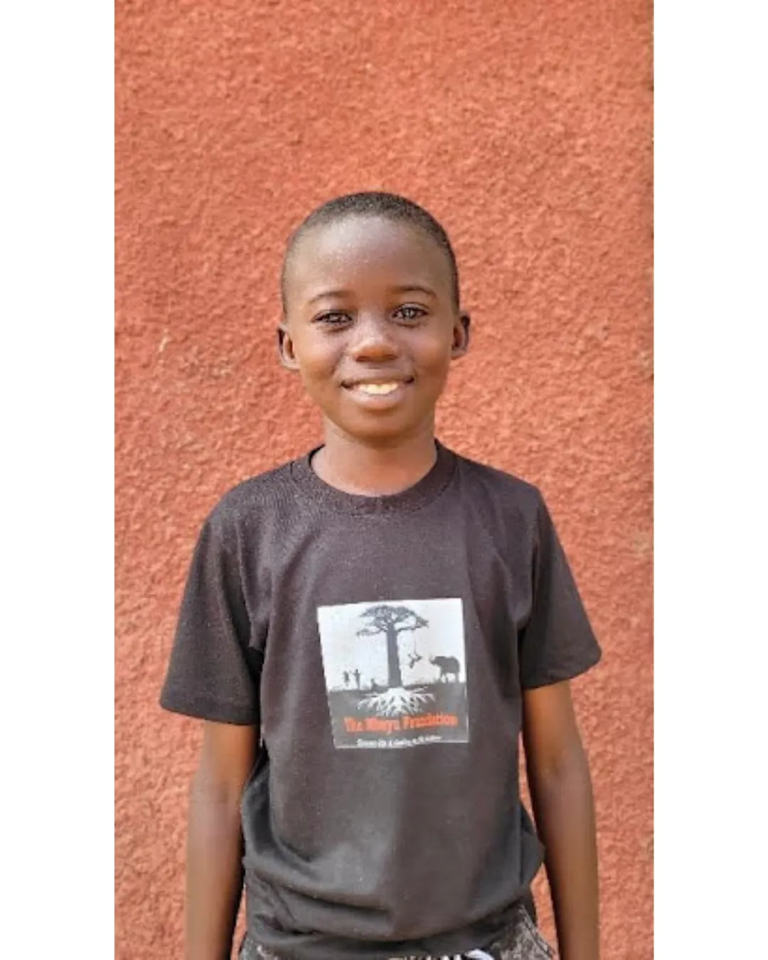 African boy looking for sponsorship