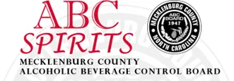 The logo for ABC Spirits, the Mecklenbur Country Alcoholic Beverage Control Board. 