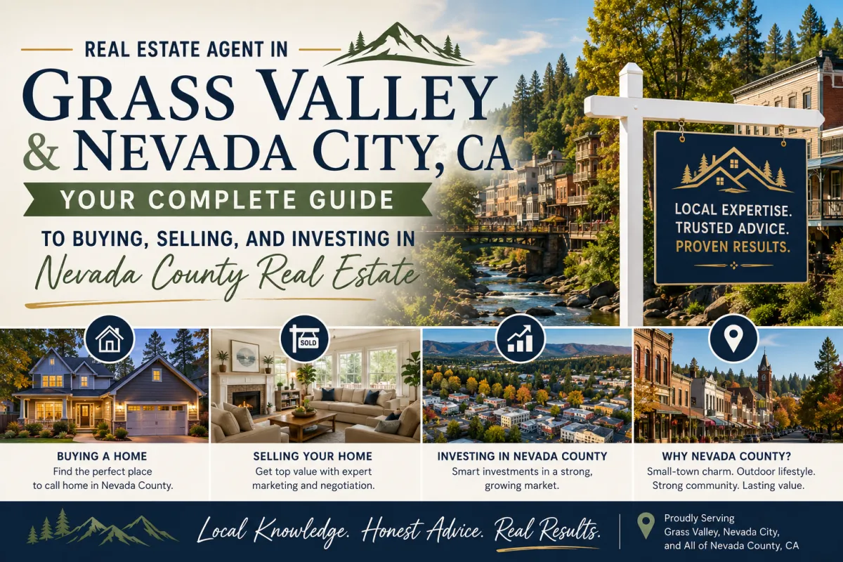 Kurt Congdon Real Estate Agent in Grass Valley and Nevada City CA helping buyers and sellers throughout Nevada County and the Sierra Foothills