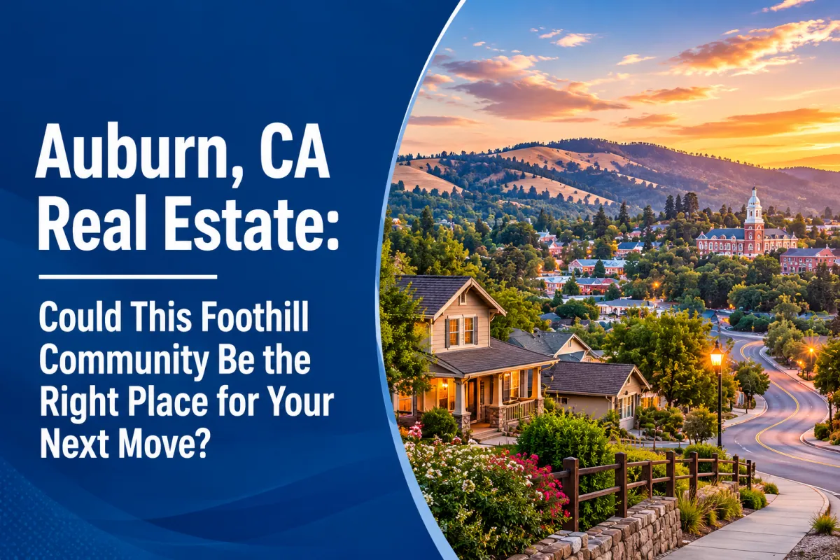 Auburn CA real estate and foothill homes for sale