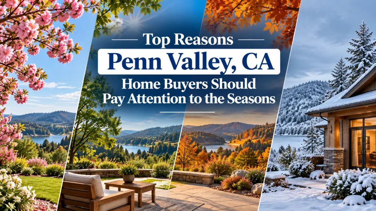 Top Reasons Penn Valley, CA Home  Buyers