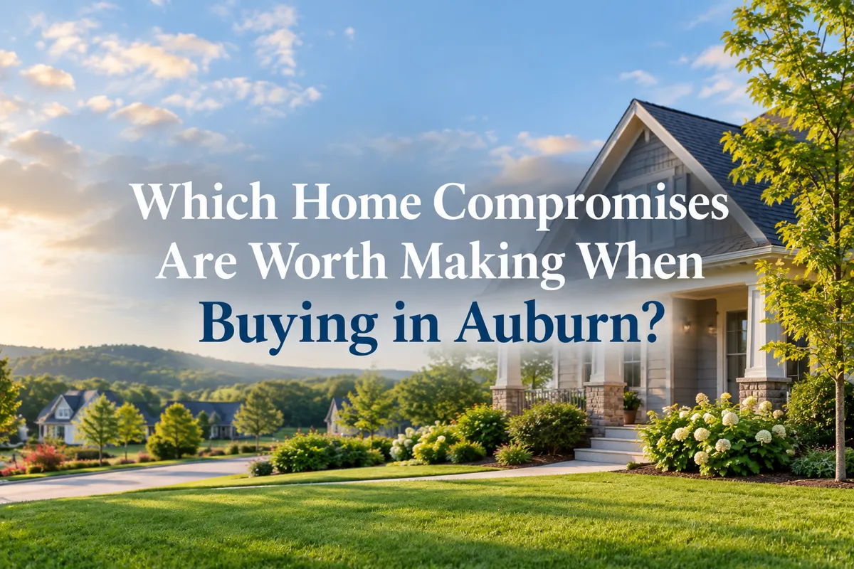  Home Compromises Are Worth Making When Buying in Auburn