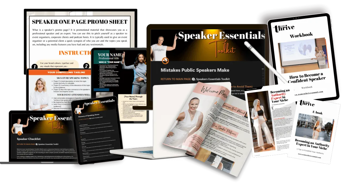 Women Thrive Affiliate Promo Pack