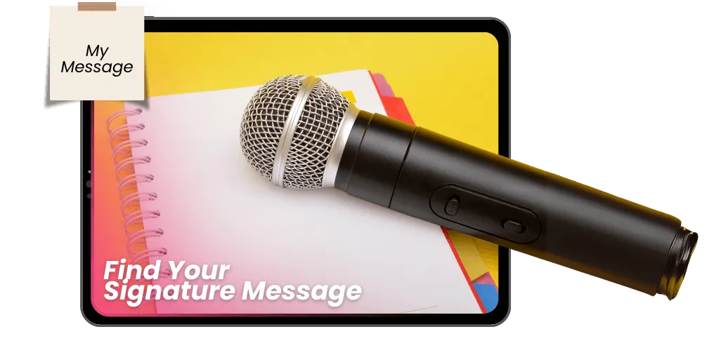 Women Thrive Find Your Signature Message