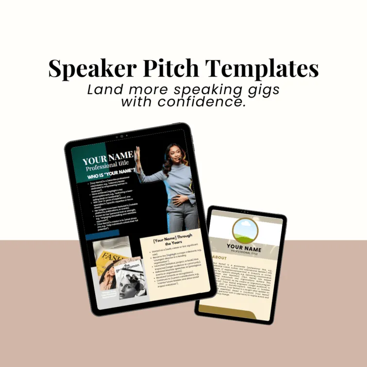 Speaker Branding kit