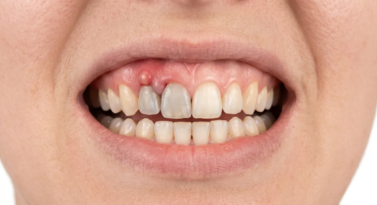 After - Bright, whitened smile