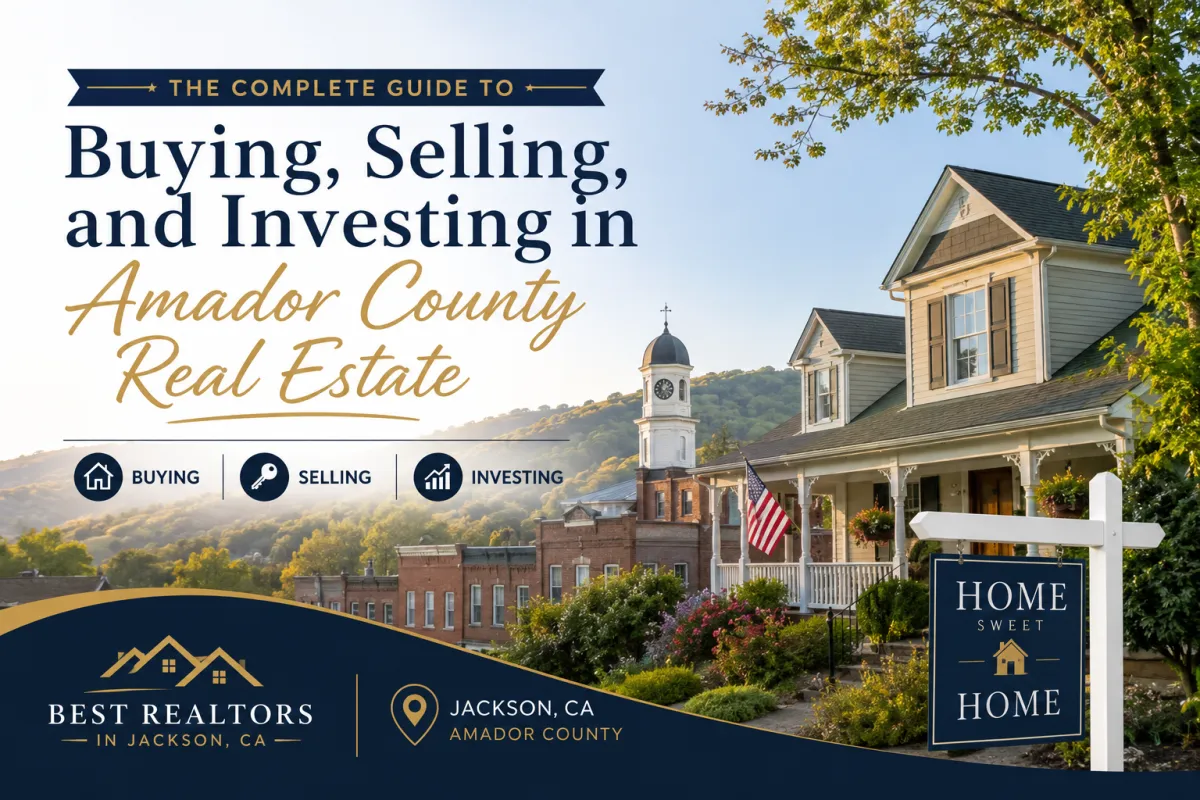 Best Realtors in Jackson, CA: The Complete Guide to Buying, Selling, and Investing in Amador County Real Estate