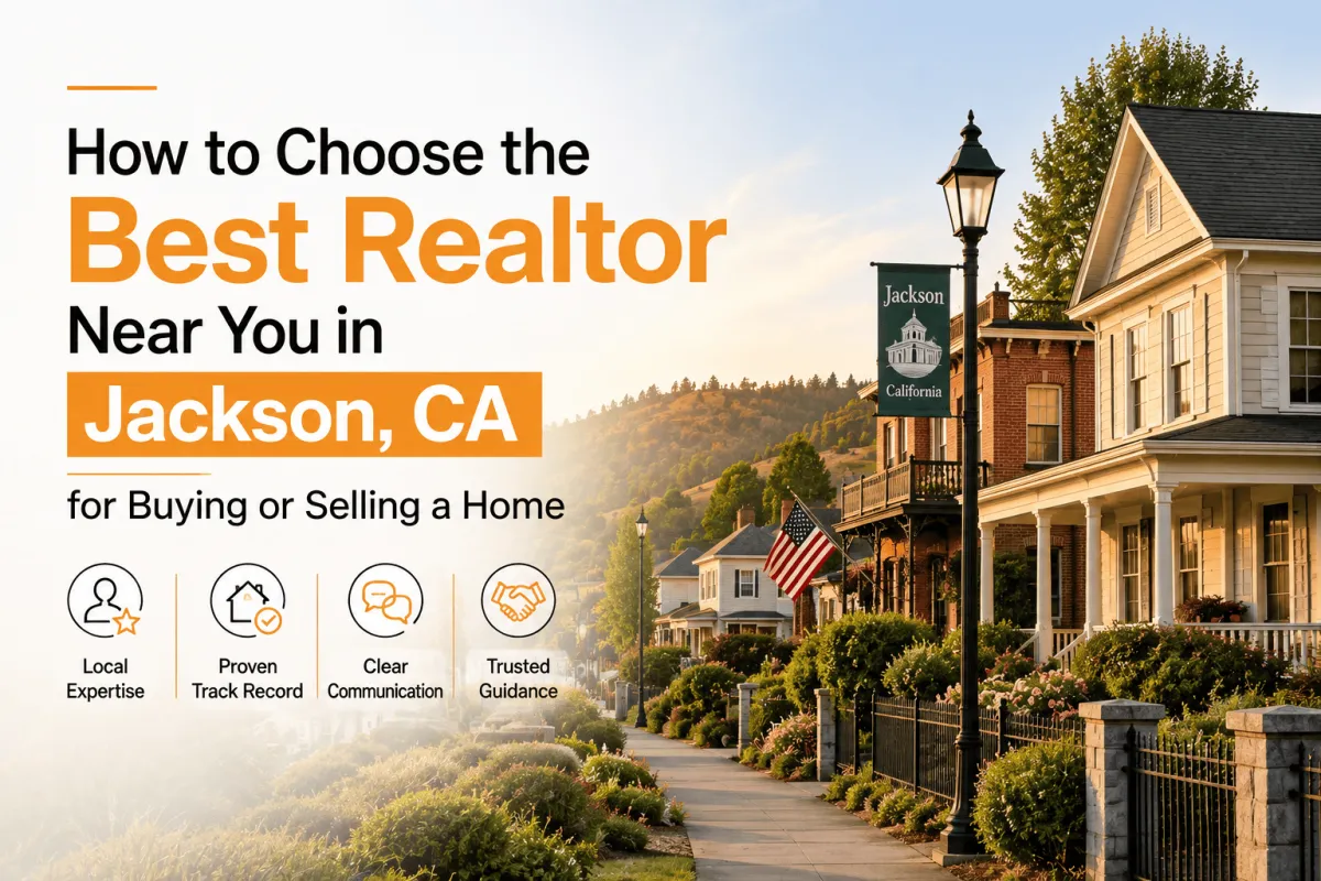 Realtor in Jackson CA for Buying and Selling Homes
