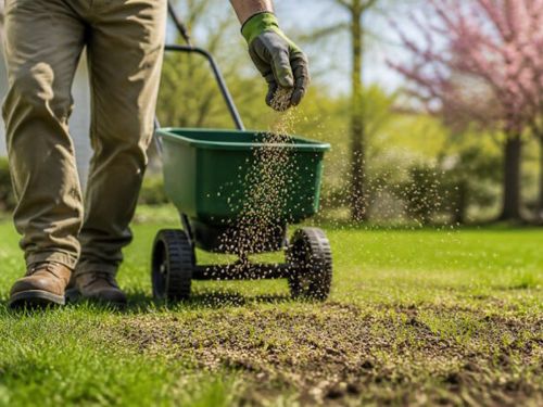Overseeding in Mound