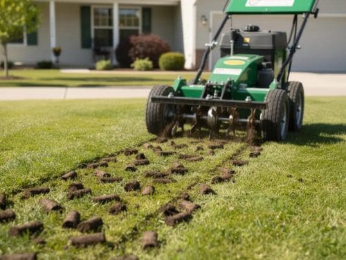 Landscape Maintenance Mound