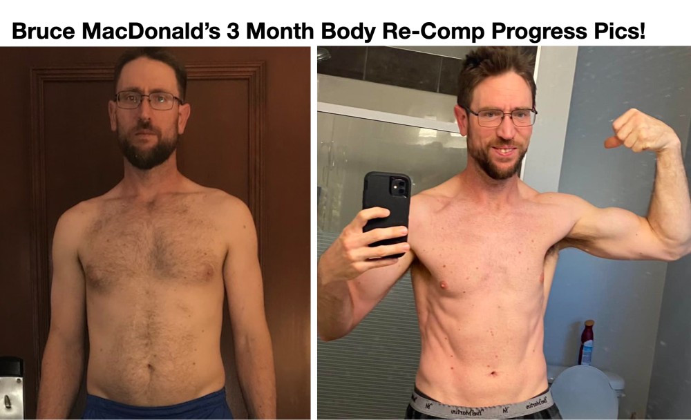 Bruce Body Re-Comp Before & After