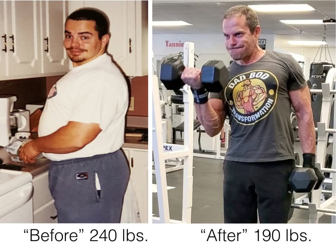 Lee Hayward Before & After The High Energy Fat Loss Program