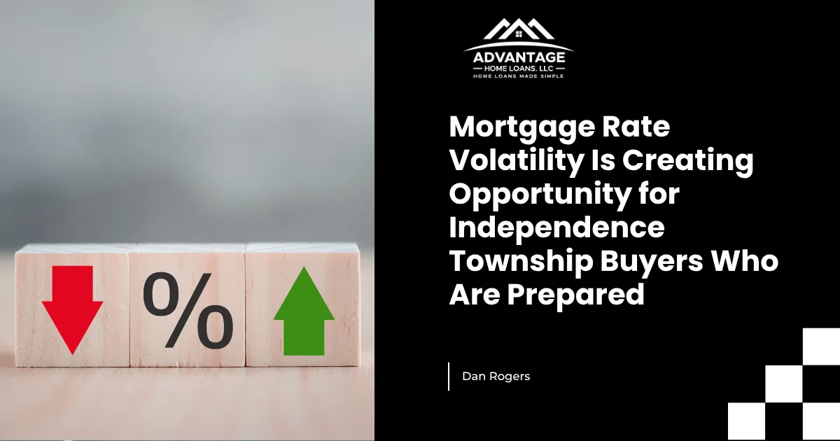 Mortgage Rate Volatility Is Creating Opportunity for Independence Township Buyers Who Are Prepared