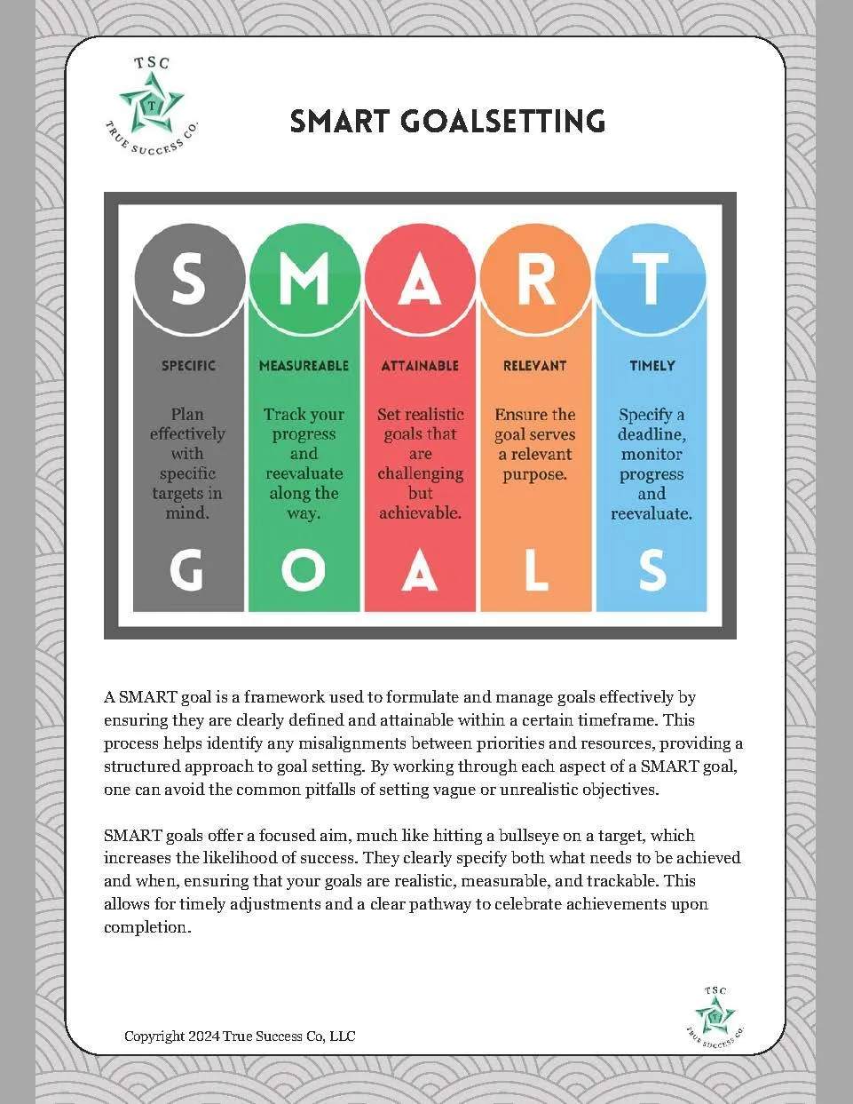 Smart Goalsetting