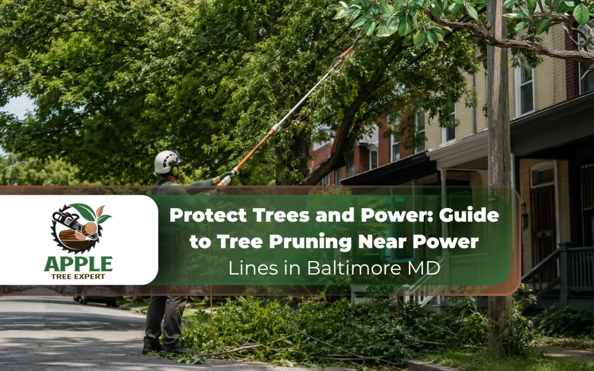 Tree Pruning Near Power Lines in Baltimore, MD | Safety