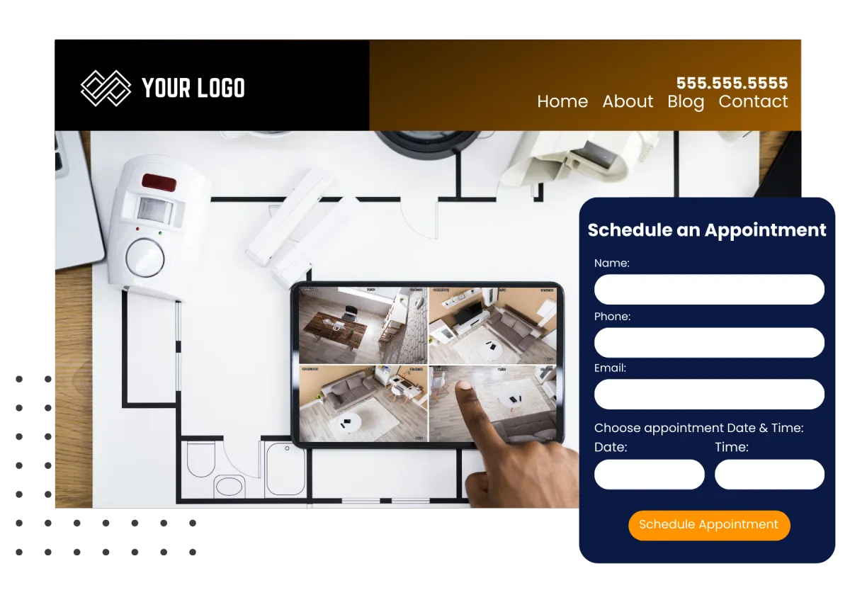 Integrated Home Security Website