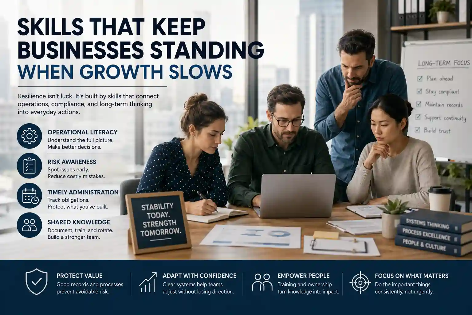 Skills That Keep Businesses Standing