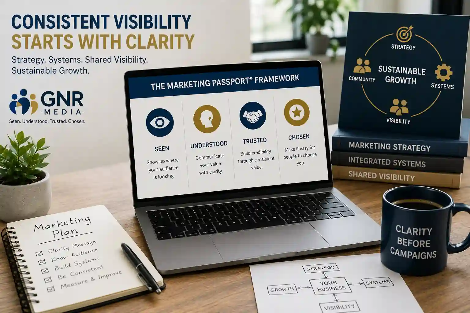 Why Consistent Visibility Starts With a Clear Marketing Foundation