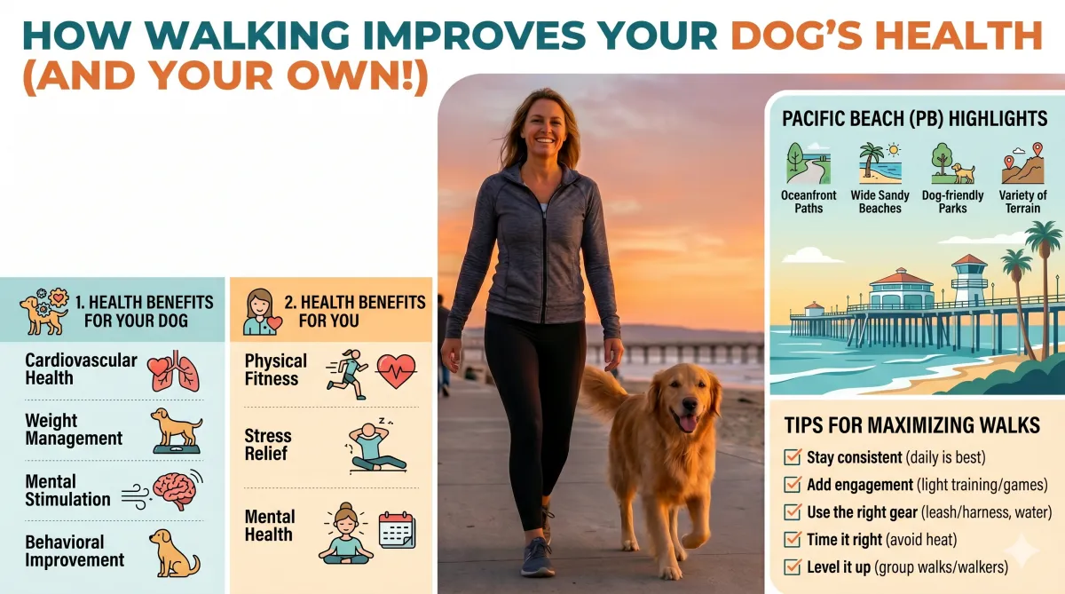 How Walking Improves Your Dog’s Health (and Your Own!)