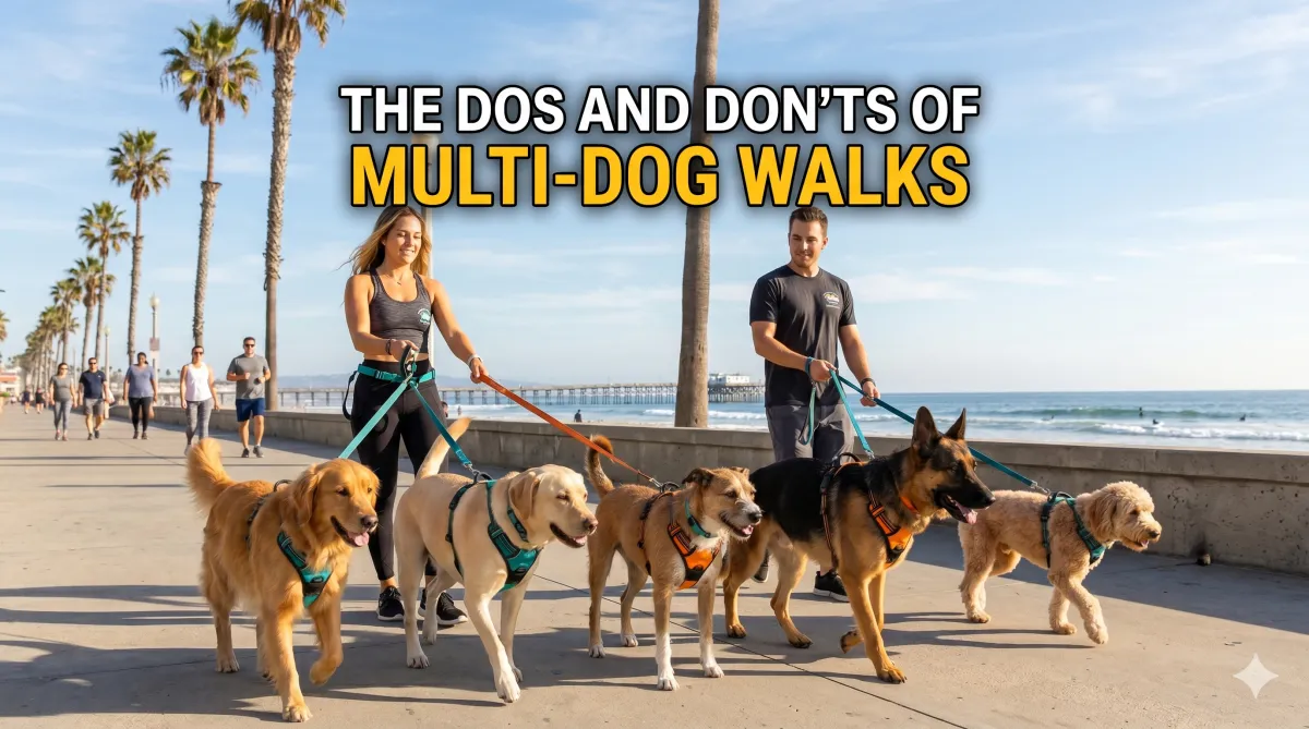 The Dos and Don’ts of Multi-Dog Walks