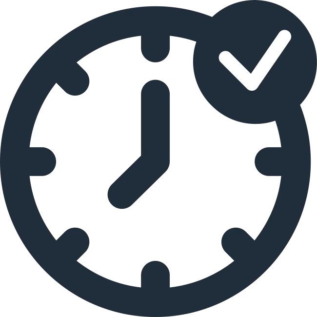 How many hours Automated Operator saves it's clients on average (decorative icon)