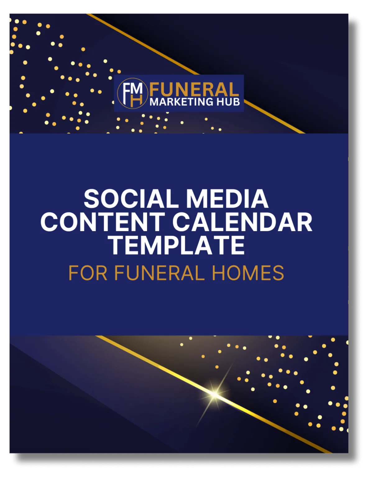 Social Media Content Calendar Template for Funeral Homes