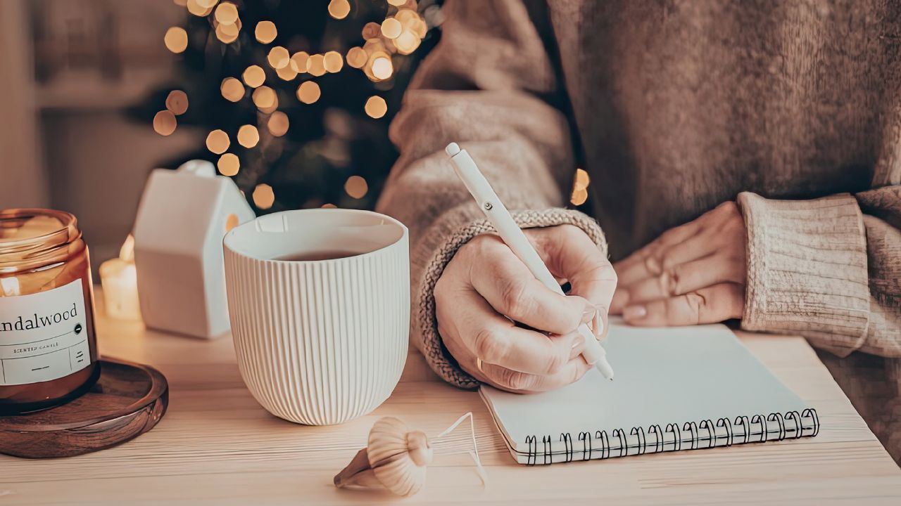 woman journaling the JADEN Method