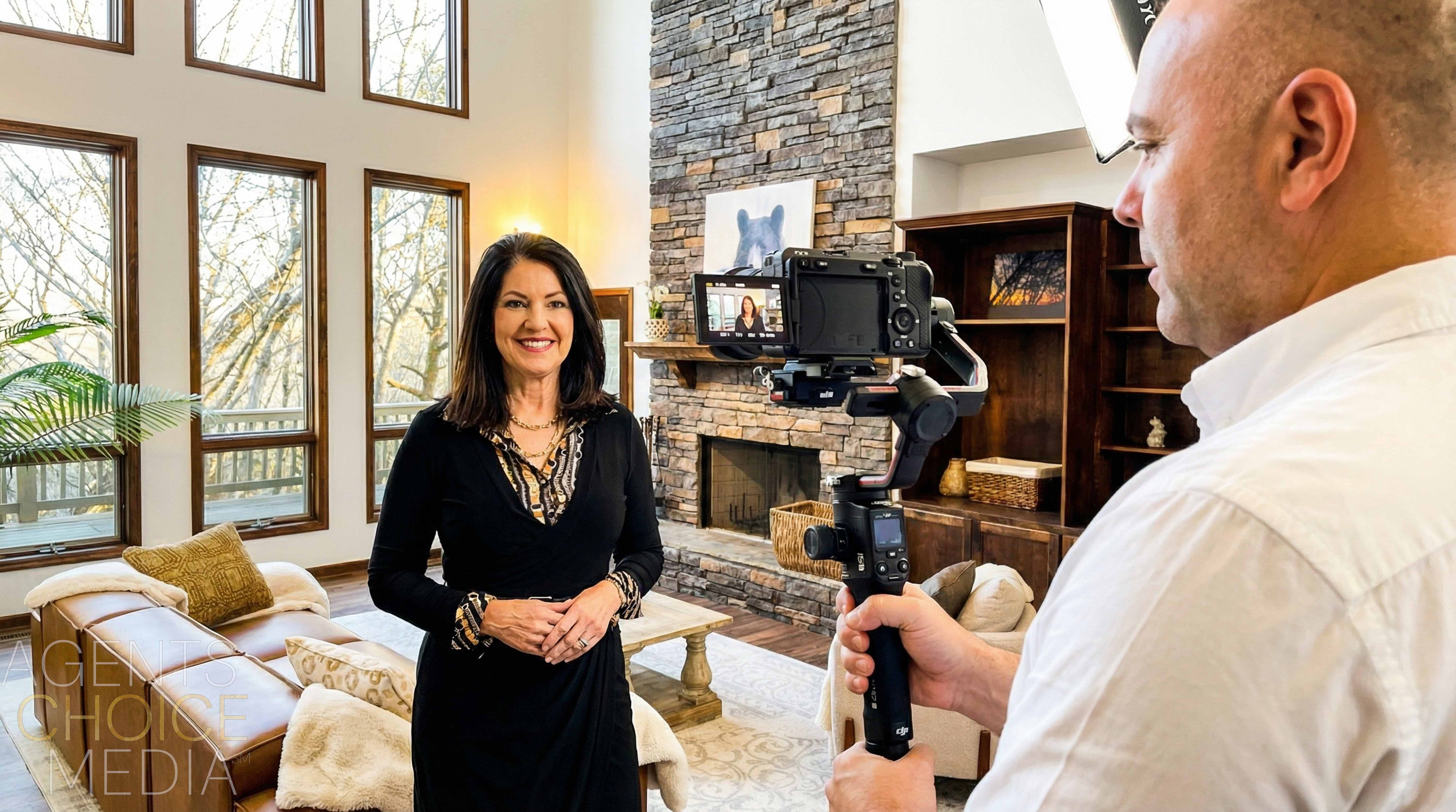 Cinematic agent-led property tour video production for top-producing Georgia agents
